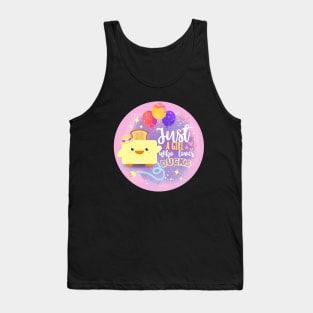 Cute Duck Toaster Art (Just a girl who loves ducks) Tank Top